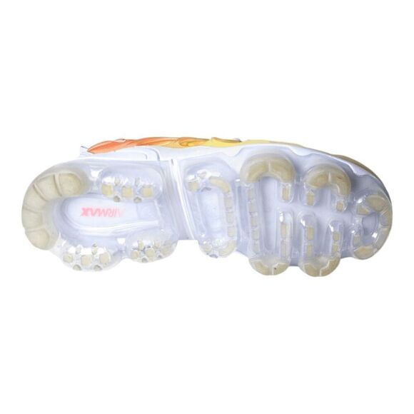 NIKE Air VaporMax Plus "Opti Yellow Laser Crimson' Running Shoes Size 7.5 - Picture 9 of 9